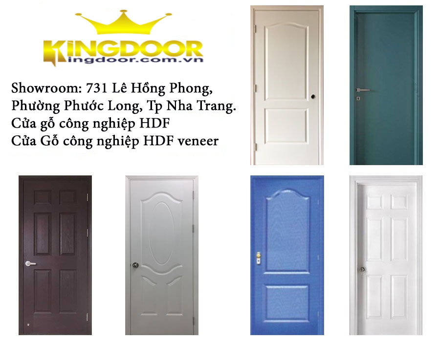 cửa gỗ công nghiệp hdf king door