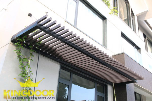 gỗ nhựa composite sử dụng để trang trí