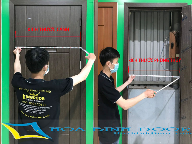 Kích thước phong thủy đẹp cho các dòng cửa nhựa