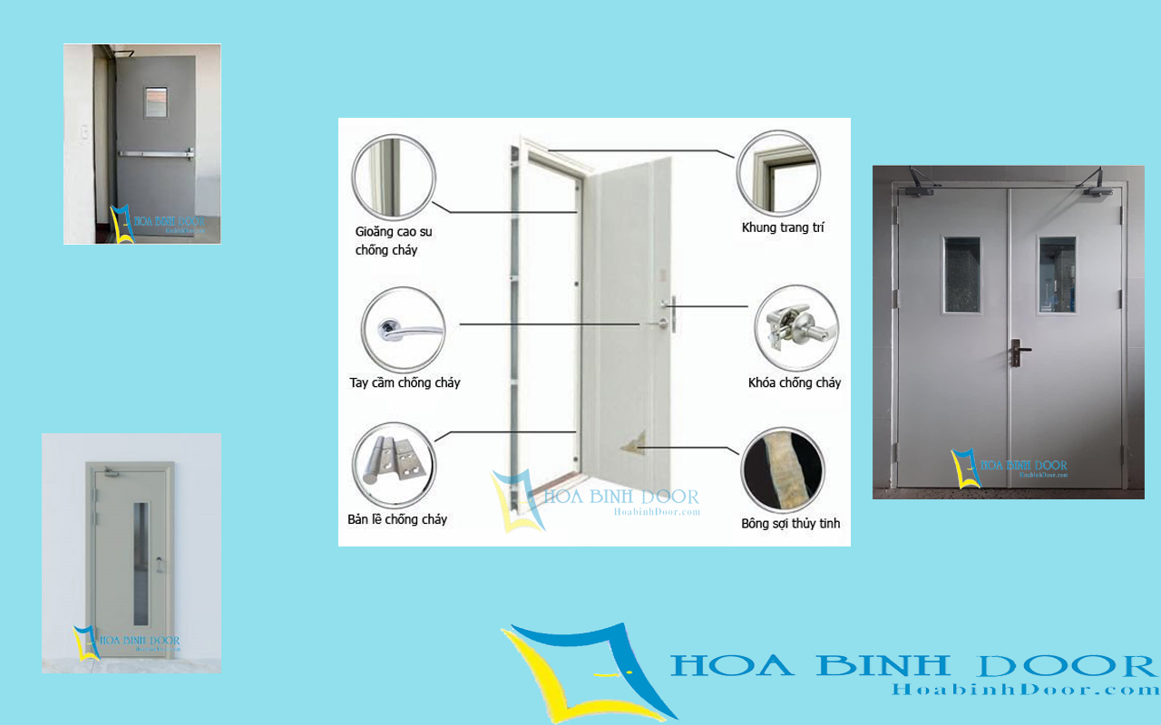 GIÁ CỬA THÉP CHỐNG CHÁY TẠI CÀ MAU