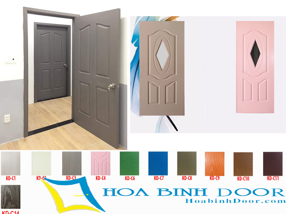 CỬA GỖ CÔNG NGHIỆP HDF GIÁ RẺ