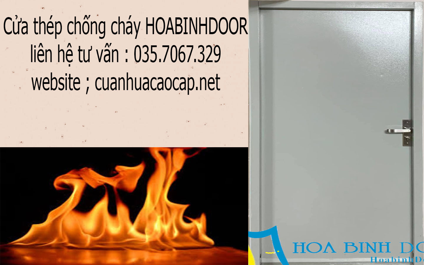 CỬA THÉP CHỐNG CHÁY TẠI AN GIANG