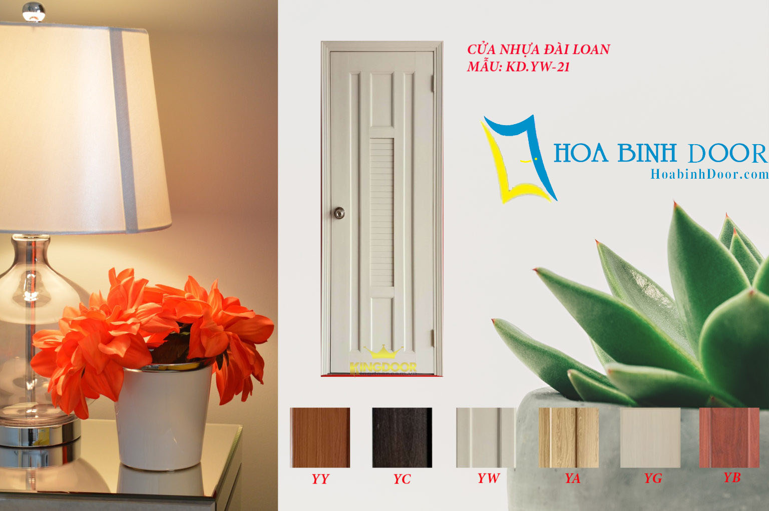 CỬA NHỰA ĐÀI LOAN CÓ