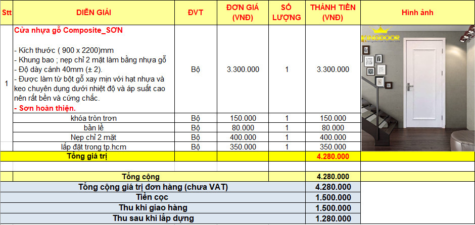 Nội, ngoại thất: Báo Giá Cửa Nhựa COMPOSITE mới nhất tháng 6/2022 Bao-gia-cua-nhua-composite-son