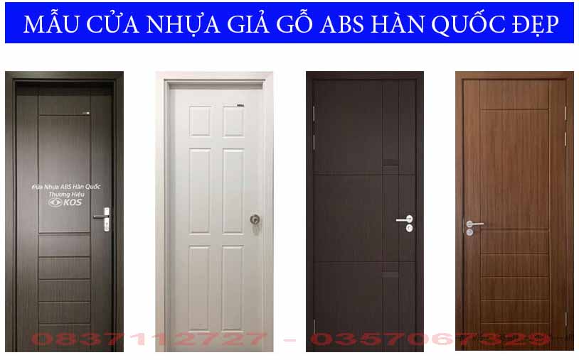 Nội, ngoại thất: Cửa nhựa gỗ ABS tại quận 3 Abs-6