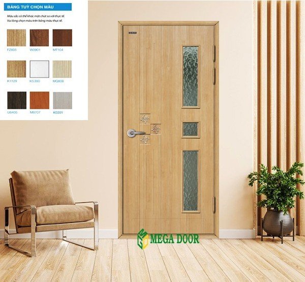 Cửa nhựa gỗ ABS giá rẻ