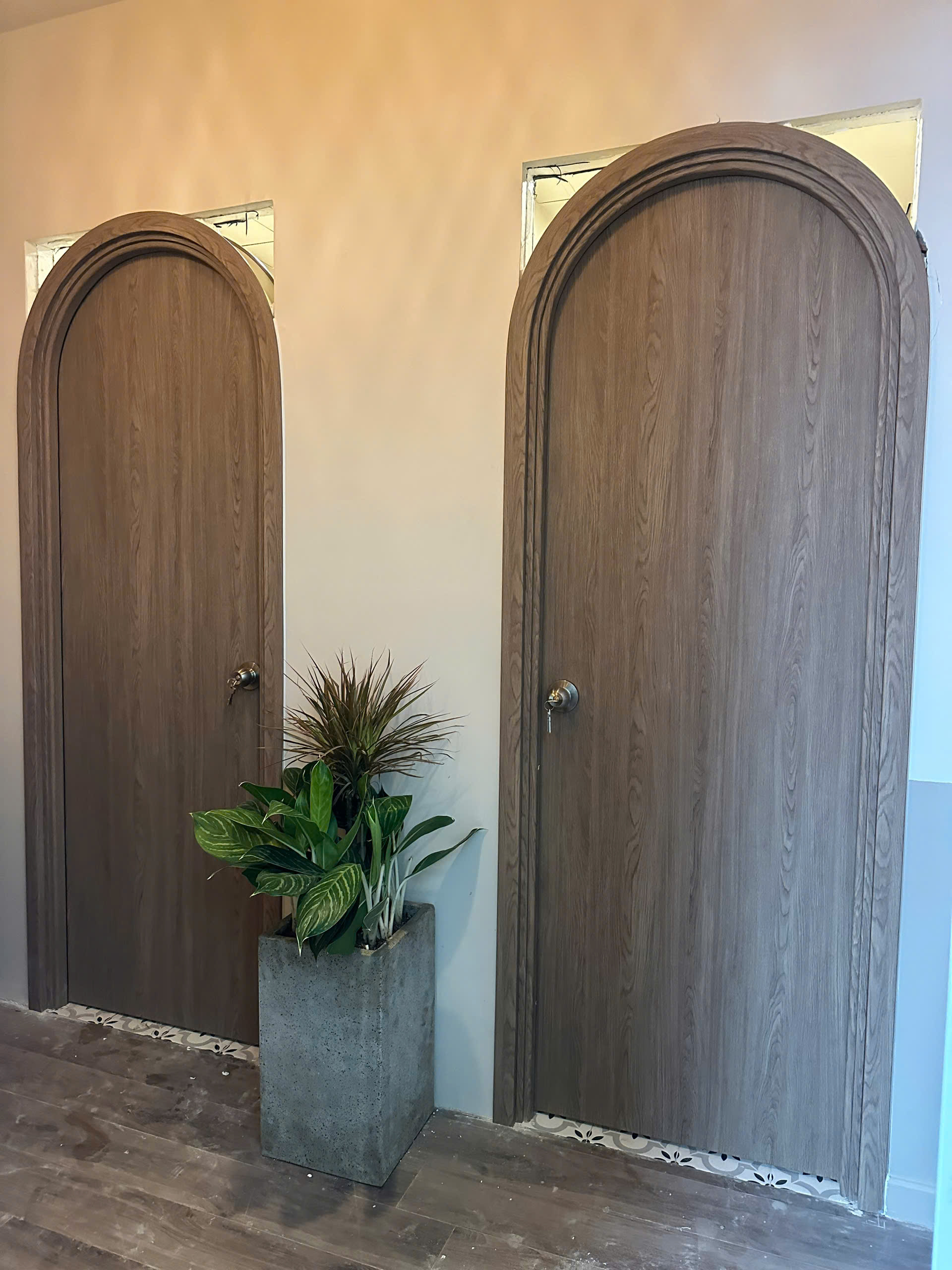 Cửa vòm nhựa composite tại Bình Dương